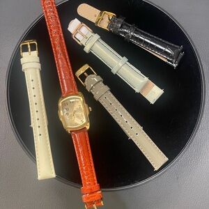 Invicta Lupah Trinite Special Edition Women’s Watch with 5 Leather Bands